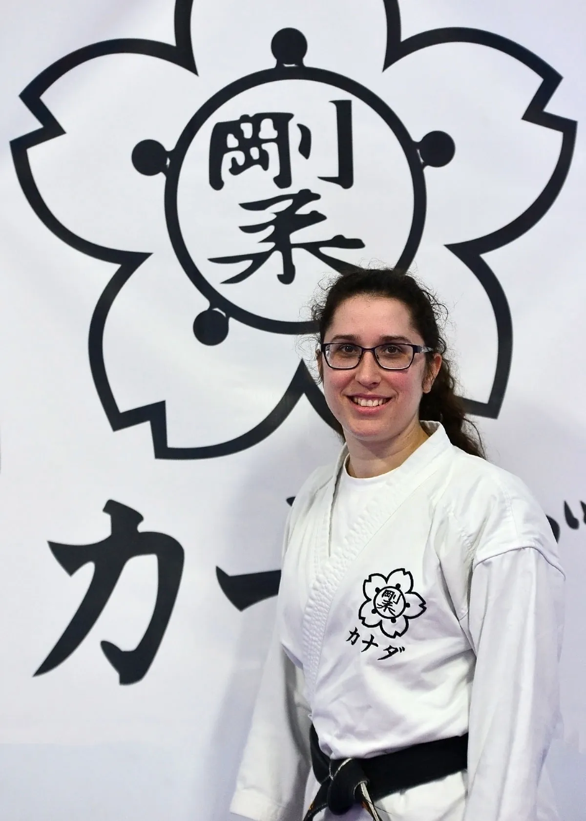 Photo instructrice de karaté du Dojo K de Terrebonne Jessica Fournelle